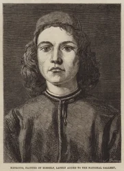 Masaccio, dipinto da se stesso, recentemente aggiunto alla National Gallery